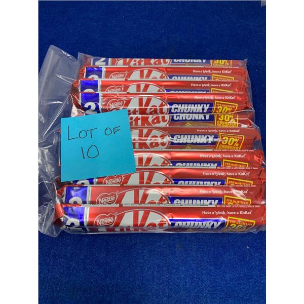 Nestle KitKat Chunky Candy Bars (10 x 85g)