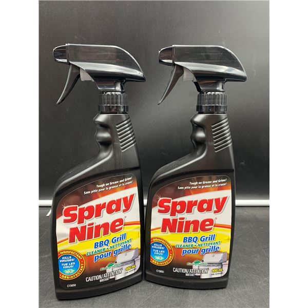 Spray Nine BBQ Grill (2 x 650ml)