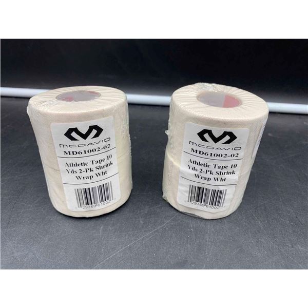 McDavid Athletic Tape (2 x 4 x 10yrds)