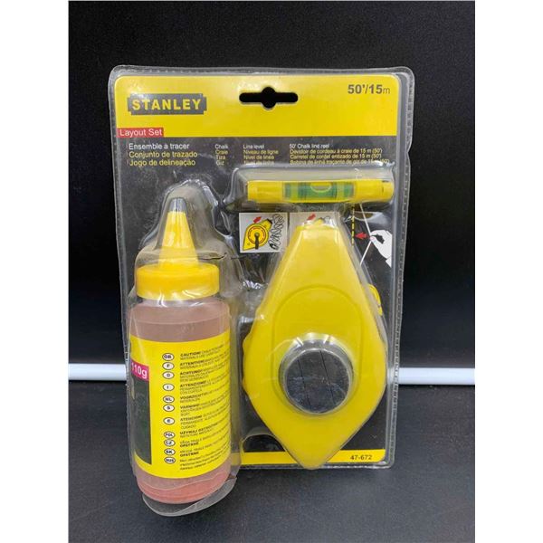 Stanley Layout Set Chalk and Level Line