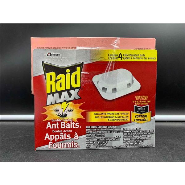 Raid Max Ant Baits (4 x 4)