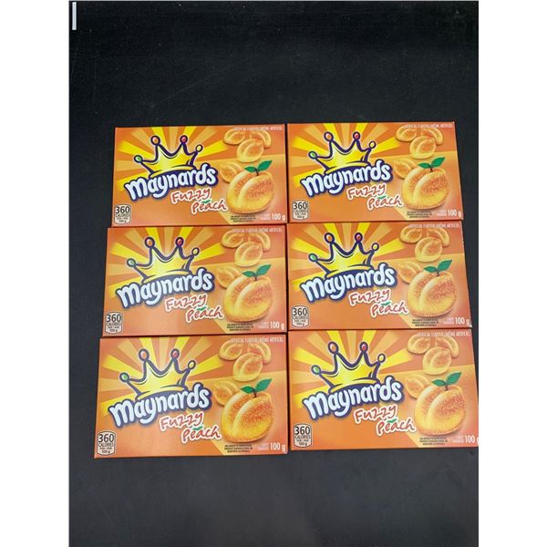 Maynards' Fuzzy Peach Candy (6 x 100g)