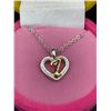 Image 1 : 7th Birthday Heart Pendant and Cake Box