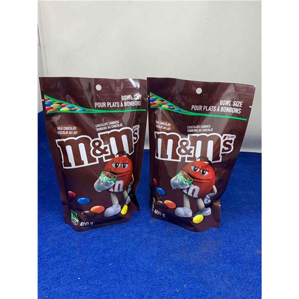 Milk Chocolate M&M's Candy (2 x 400g)