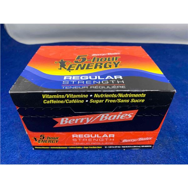 5 Hour Energy Regular Strength- Berry (12 x 57ml)