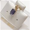 Image 3 : 14K Yellow Gold Iolite Pendant (~Size 0) (~length 0 inches), Suggested Retail Value $160