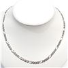 Image 1 : Silver 18" 15G Rhodium Plated Necklace (~Size 0) (~length 0 inches), Suggested Retail Value $400