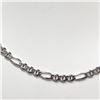 Image 4 : Silver 18" 15G Rhodium Plated Necklace (~Size 0) (~length 0 inches), Suggested Retail Value $400
