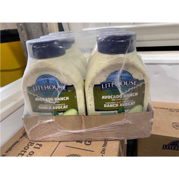 Litehouse Avocado Ranch Salad Dressing 6x591ml