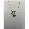 Image 2 : Silver Set Of 2 Pendants With Chain Necklace Suggested Retail Value $50