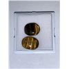 Image 1 : 18.2ct tw Oval Tiger Eyes Ready For Jewelry Setting