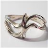 Image 1 : Silver Ring (~Size 7.5)(Ring is resizable for $40) (~length 0inches) (~weight 3.05g), Suggested Reta