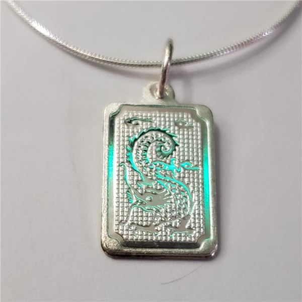 Silver Necklace (~Size 0) (~length 18inches), Suggested Retail Value $80