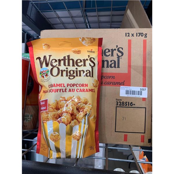 Werther's original caramel popcorn 12 x 170g