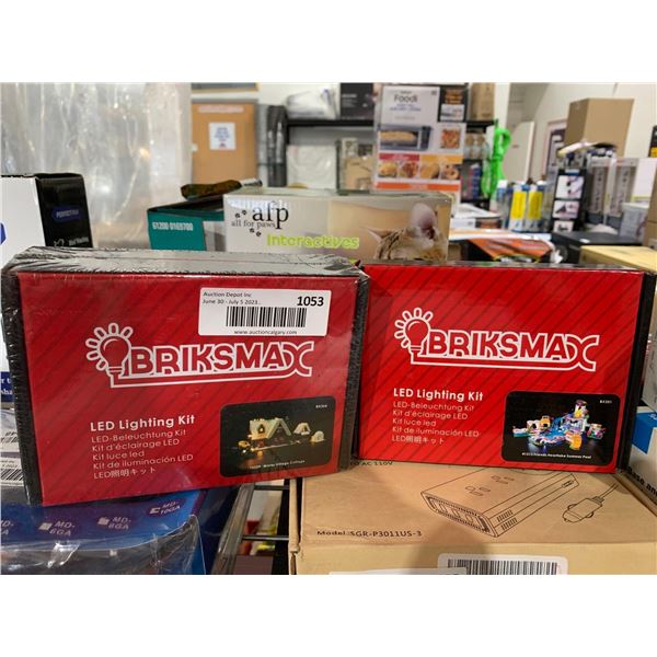 Briksmax LED lighting kit lot of 2