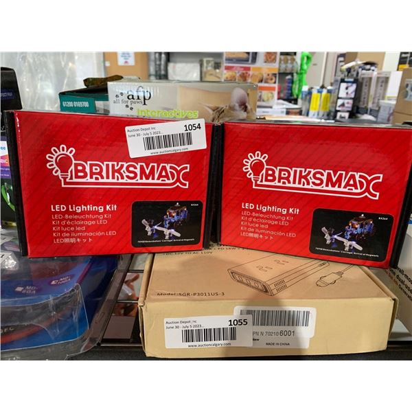 Briksmax LED lighting kit lot of 2