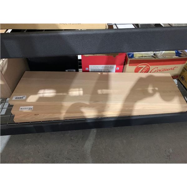 Lot of 3 wood planks 36 x 10 x 1
