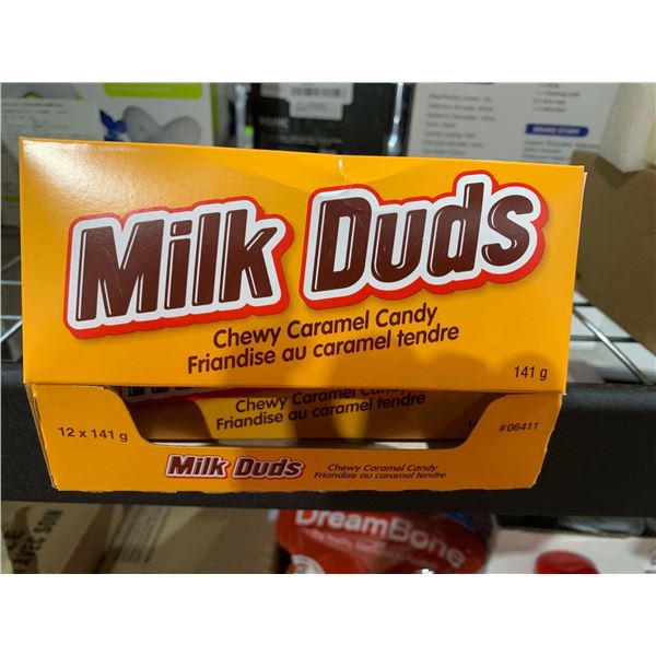 Milk duds chewy caramel candy 12 x 141g