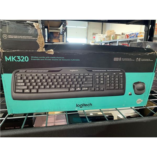 MK320 wireless keyboard and mouse