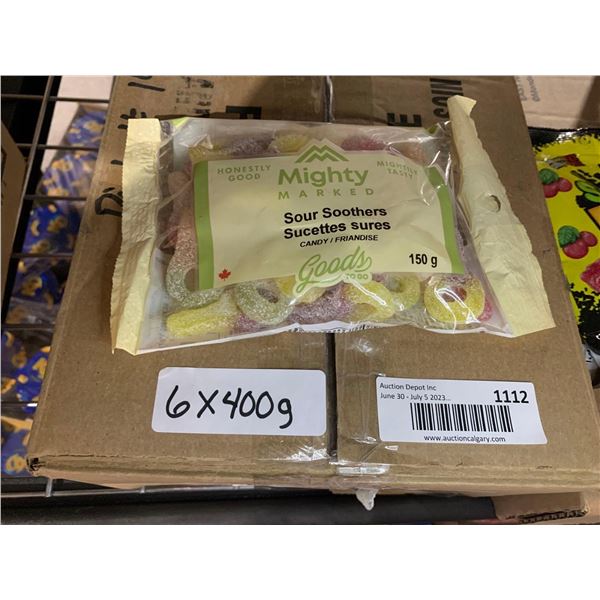 Mighty marked sour soothers