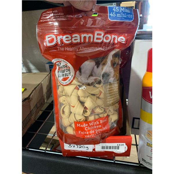 Dream bone dog treat 3 x 720g
