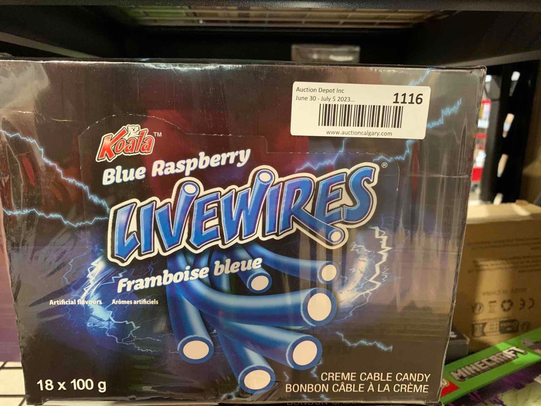 Koala Raspberry Koala blue raspberry livewires 18 x 100g