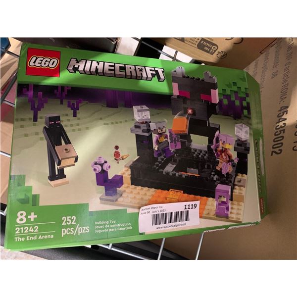 Lego minecraft 252 pcs set