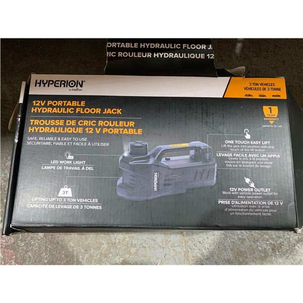 12v portable hydraulic floor jack