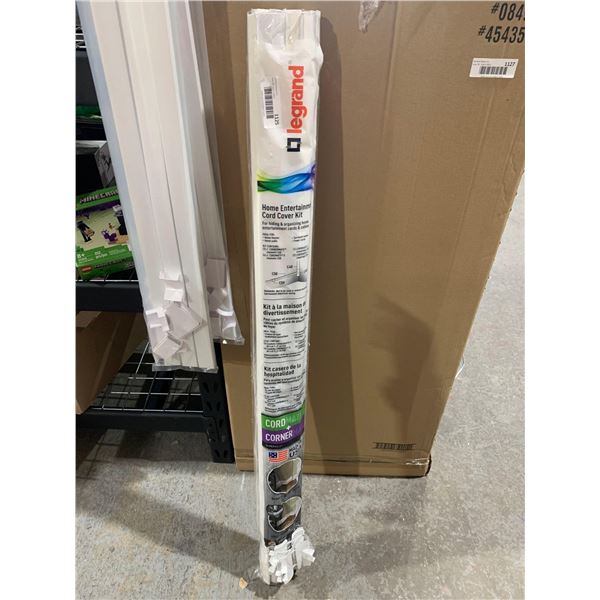 Home entertainment cord cover kit