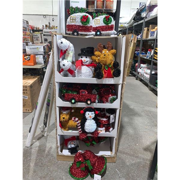 Holiday living tabletop decoration display