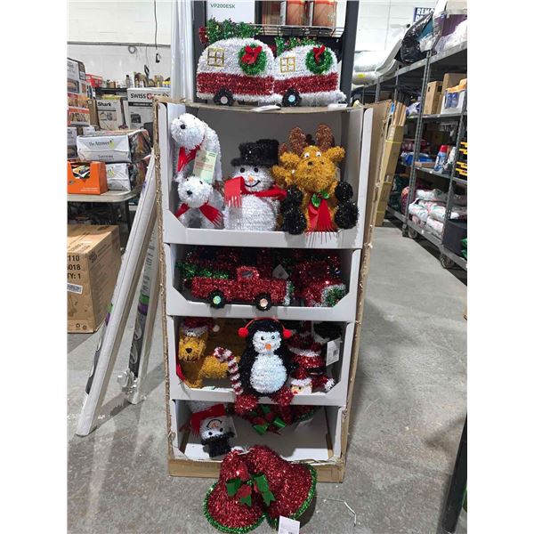 Holiday living tabletop decoration display