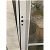 Image 5 : Everlast Pull Down Screen Storm Door 31.5Wx80.5"H - White