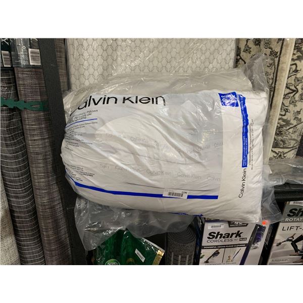 Lot of 2  Calvin Klein Luxury Pillows - Queen Size