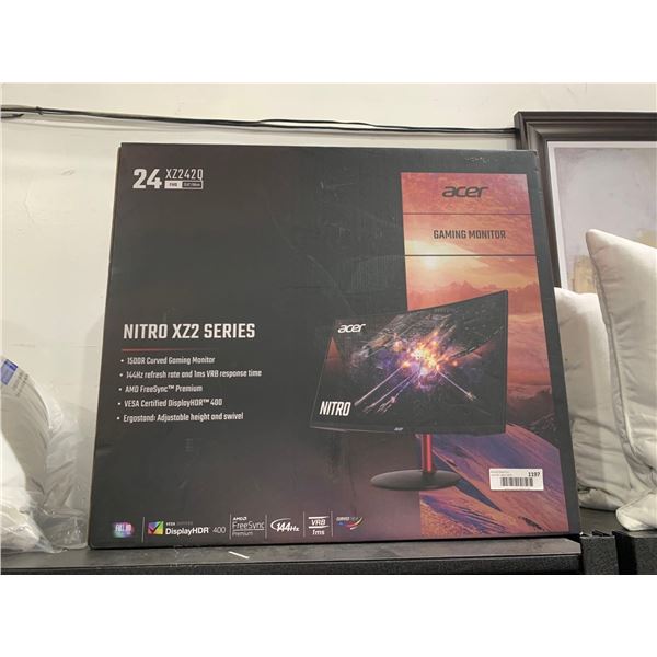 Nitro XZ2 Series Acer Gaming Monitor