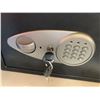 Image 3 : Sentrysafe two layer, key and padlock safe- Black