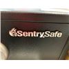 Image 4 : Sentrysafe two layer, key and padlock safe- Black