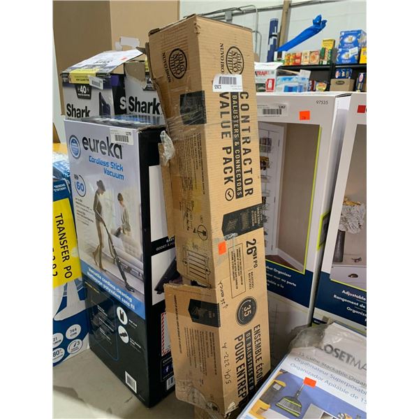 NUVO contractor value pack 26" black metal decking rail spindles