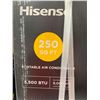 Image 2 : Hisens white compact size, portable air conditioner - 250 sq ft.