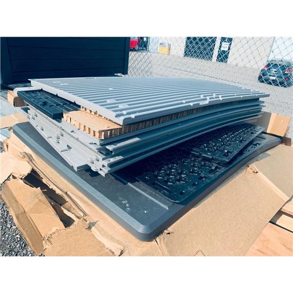 NEW Resin Garden Shed 4 x 8 ft Open Box Sold As IS