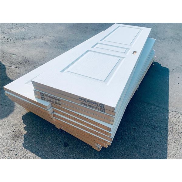 PALLET LOT - Assorted NEW Door Slabs interior panel doors  - 14 Doors