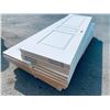 Image 1 : PALLET LOT - Assorted NEW Door Slabs interior panel doors  - 14 Doors