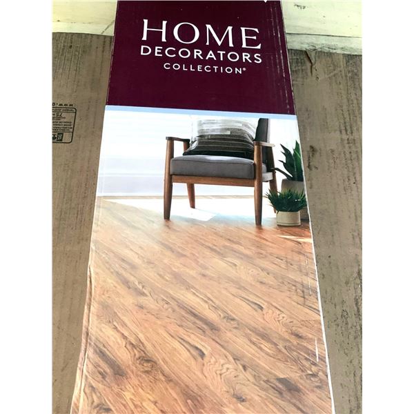 HOME Decorators Blossomfield waterproof 5mm vinyl plank flooring CASE LOT of 24.74 SQ FT