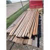 Image 1 : PALLET LOT ASSORTED LUMBER 2X2, FENCE BOARDS , ETC AS PICTURED
