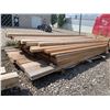 Image 2 : PALLET LOT ASSORTED LUMBER 2X2, FENCE BOARDS , ETC AS PICTURED