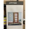 Image 2 : Leadvision Sanded Glass Acacia 5 lite shaker style door 30" x 80" x 1-3/8" in box