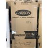 Image 2 : Larson Savannah Mid View White 32 inch Aluminum Screen Door damage on box as pictured