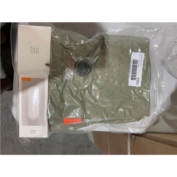 JISULIFE Hand Warmers Rechargeable Heating Pad / Hand Muff with Charge Cord & Battery