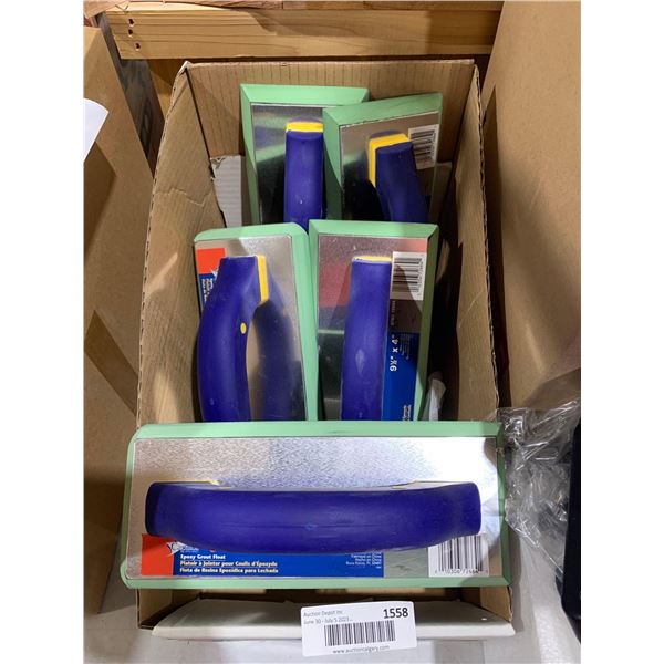 Lot of 5- Capitol PRO Epoxy Grout Float 9 1/2" x 4"