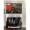 Image 1 : Panasonic Flexible Microphone with volume control- Black