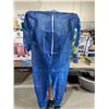 Image 2 : Set of 25 Malt Industries Poly Coverall XL Blue